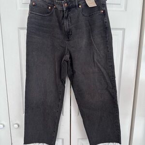 Madewell  90s straight crop Jeans